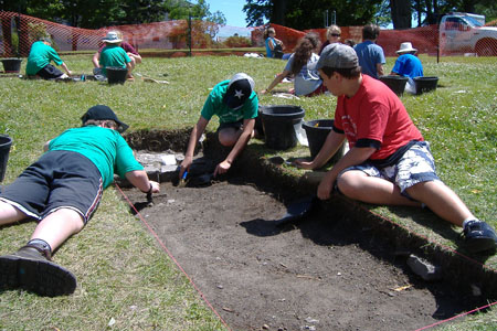 2009 Naval Cottages excavations